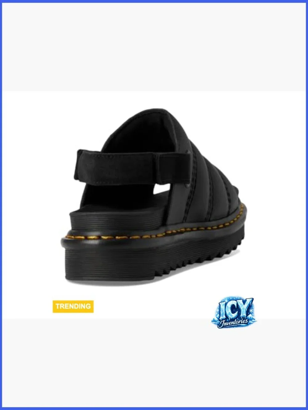 Kole Slide Sandal with Buckle Closure - Lightweight & Padded